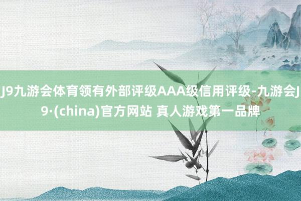 J9九游会体育领有外部评级AAA级信用评级-九游会J9·(china)官方网站 真人游戏第一品牌